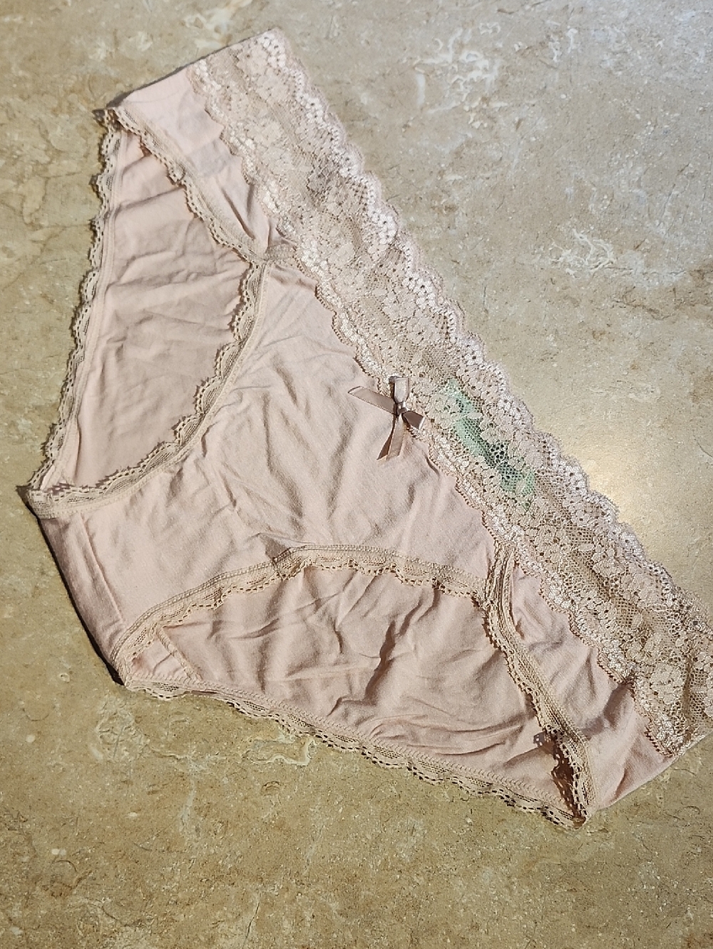 Honeydew Pink Ahna Hipster Panty XL